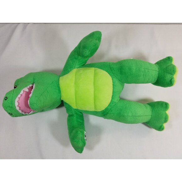 Build-A-Bear Workshop 17" Green Yellow Crocodile Alligator Plush 2009 Retired - Picture 3 of 6